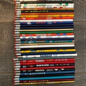 Vintage NFL pencils